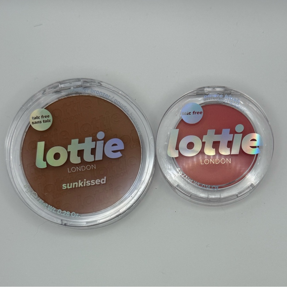Lottie London Powder Blush and Bronzer Set, Haze & Suncatcher